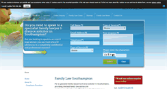 Desktop Screenshot of familylawsouthampton.co.uk
