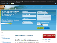 Tablet Screenshot of familylawsouthampton.co.uk